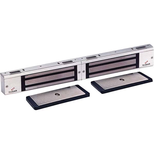 Made in USA - Electromagnet Locks Average Magnetic Pull (Lb.): 1500.000 (Pounds) Length (Inch): 22 - Exact Industrial Supply