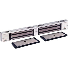 Made in USA - Electromagnet Locks Average Magnetic Pull (Lb.): 1500.000 (Pounds) Length (Inch): 22 - Exact Industrial Supply