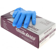 PRO-SAFE - Size L, 3 mil, Synthetic Hybrid Disposable Gloves - Exact Industrial Supply