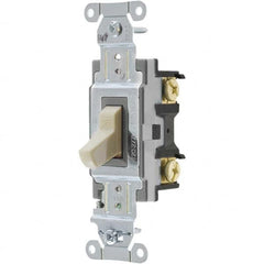 Bryant Electric - Wall & Dimmer Light Switches Switch Type: NonDimmer Switch Operation: Toggle - Exact Industrial Supply