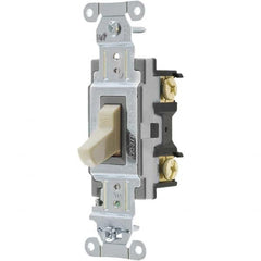 Bryant Electric - Wall & Dimmer Light Switches Switch Type: NonDimmer Switch Operation: Toggle - Exact Industrial Supply