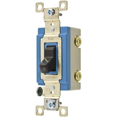 Bryant Electric - Wall & Dimmer Light Switches Switch Type: NonDimmer Switch Operation: Toggle - Exact Industrial Supply