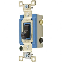 Bryant Electric - Wall & Dimmer Light Switches Switch Type: Four Way Switch Operation: Toggle - Exact Industrial Supply