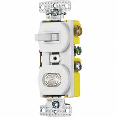 Bryant Electric - Wall & Dimmer Light Switches Switch Type: NonDimmer Switch Operation: Toggle - Exact Industrial Supply