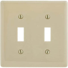 Bryant Electric - Wall Plates Wall Plate Type: Switch Plates Color: Ivory - Exact Industrial Supply