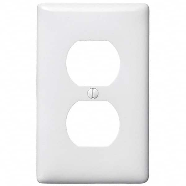 Bryant Electric - Wall Plates Wall Plate Type: Outlet Wall Plates Color: White - Exact Industrial Supply