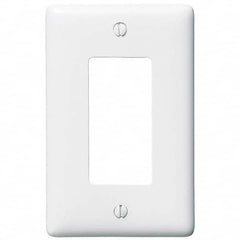 Bryant Electric - Wall Plates Wall Plate Type: Outlet Wall Plates Color: White - Exact Industrial Supply