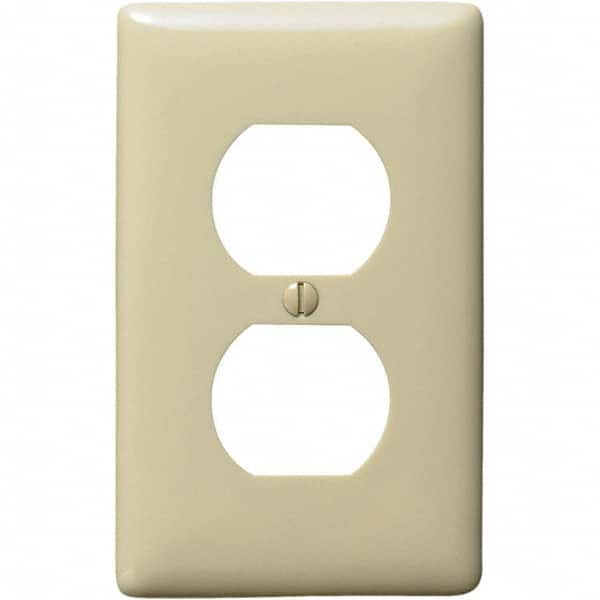 Bryant Electric - Wall Plates Wall Plate Type: Outlet Wall Plates Color: Ivory - Exact Industrial Supply