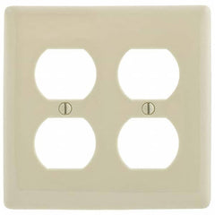 Bryant Electric - Wall Plates Wall Plate Type: Outlet Wall Plates Color: Light Almond - Exact Industrial Supply