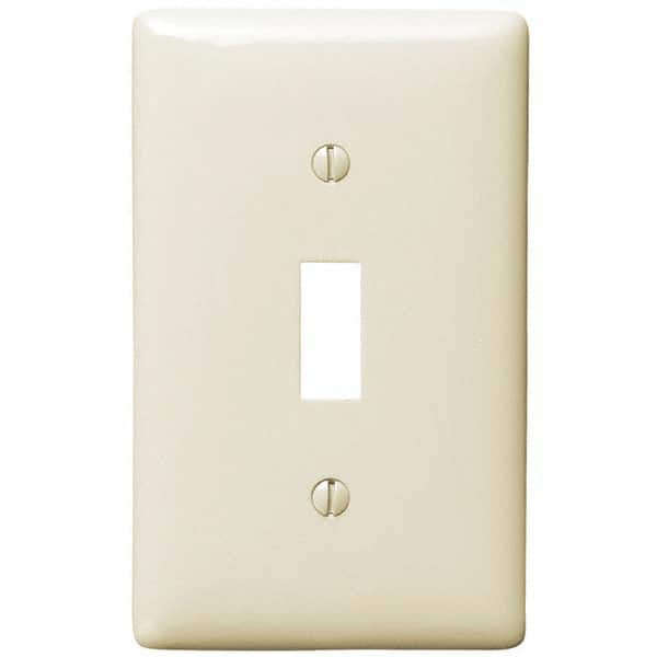 Bryant Electric - Wall Plates Wall Plate Type: Switch Plates Color: Light Almond - Exact Industrial Supply