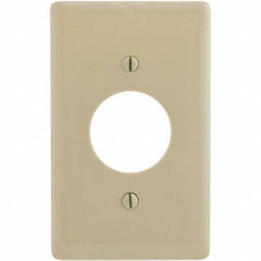 Bryant Electric - Wall Plates Wall Plate Type: Outlet Wall Plates Color: Ivory - Exact Industrial Supply