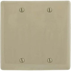 Bryant Electric - Wall Plates Wall Plate Type: Blank Wall Plate Color: Ivory - Exact Industrial Supply