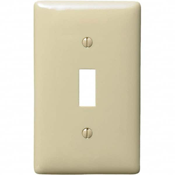 Bryant Electric - Wall Plates Wall Plate Type: Switch Plates Color: Ivory - Exact Industrial Supply