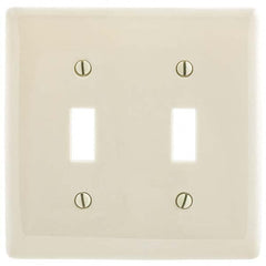 Bryant Electric - Wall Plates Wall Plate Type: Switch Plates Color: Light Almond - Exact Industrial Supply