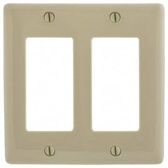 Bryant Electric - Wall Plates Wall Plate Type: Outlet Wall Plates Color: Ivory - Exact Industrial Supply