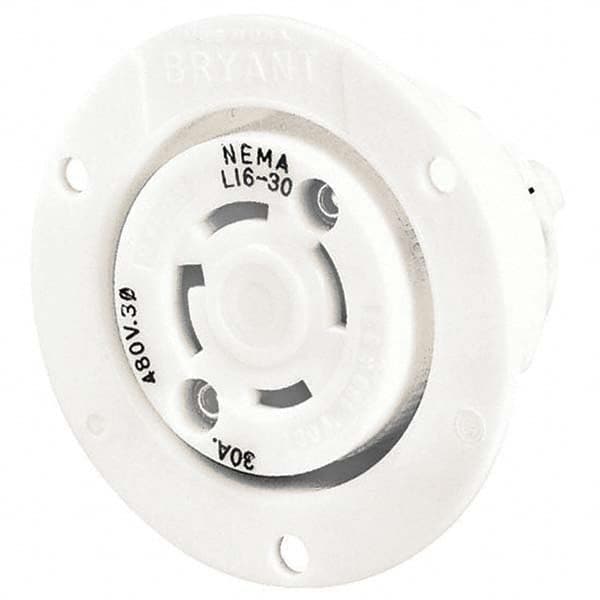 Bryant Electric - Twist Lock Receptacles Receptacle/Part Type: Receptacle Gender: Female - Exact Industrial Supply