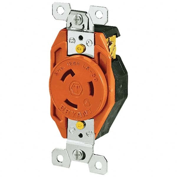 Bryant Electric - Twist Lock Receptacles Receptacle/Part Type: Receptacle Gender: Female - Exact Industrial Supply