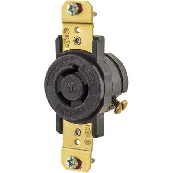 Bryant Electric - Twist Lock Receptacles Receptacle/Part Type: Receptacle Gender: Female - Exact Industrial Supply