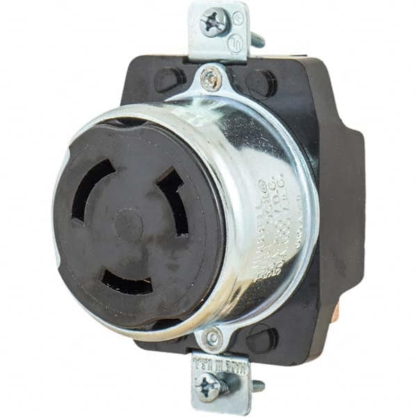 Bryant Electric - Twist Lock Receptacles Receptacle/Part Type: Receptacle Gender: Female - Exact Industrial Supply