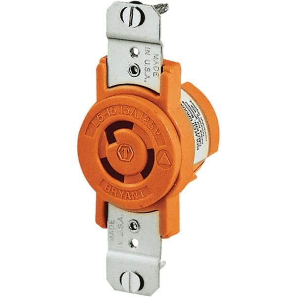 Bryant Electric - Twist Lock Receptacles Receptacle/Part Type: Receptacle Gender: Female - Exact Industrial Supply