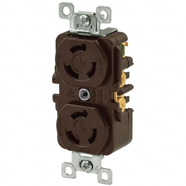 Bryant Electric - Twist Lock Receptacles Receptacle/Part Type: Receptacle Gender: Female - Exact Industrial Supply