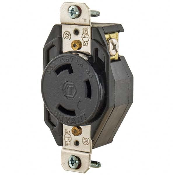 Bryant Electric - Twist Lock Receptacles Receptacle/Part Type: Receptacle Gender: Female - Exact Industrial Supply