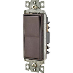 Bryant Electric - Wall & Dimmer Light Switches Switch Type: NonDimmer Switch Operation: Rocker - Exact Industrial Supply