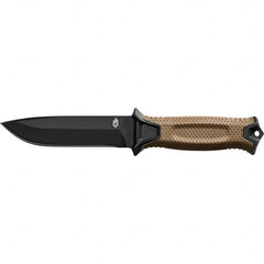 Fixed Blade Knives; Blade Type: Fine Edge; Blade Material: 420 High Carbon Stainless Steel; Handle Material: Glass-Filled Nylon with Rubber Overmold; Handle Material: Glass-Filled Nylon with Rubber Overmold; Accessories: Molle Compatible Sheath; Additiona