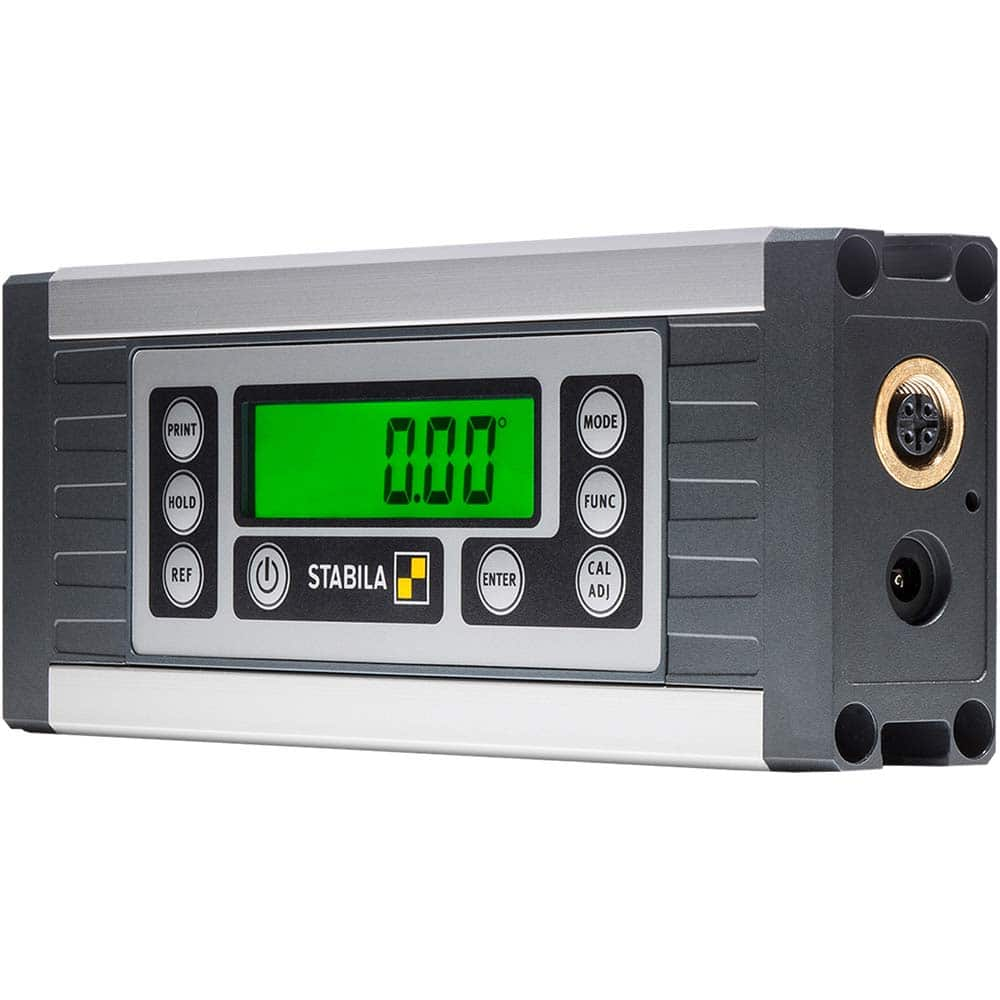 Stabila - Digital & Dial Protractors Style: Digital Protractor Measuring Range (Degrees): 360.00 - Exact Industrial Supply