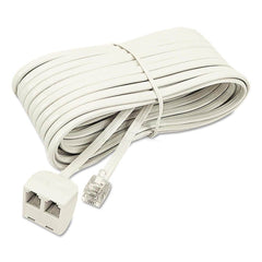 Artistic - Office Machine Supplies & Accessories; Office Machine/Equipment Accessory Type: Telephone Extension Cord ; For Use With: Telephone; Telephone Accessory ; Color: Almond - Exact Industrial Supply