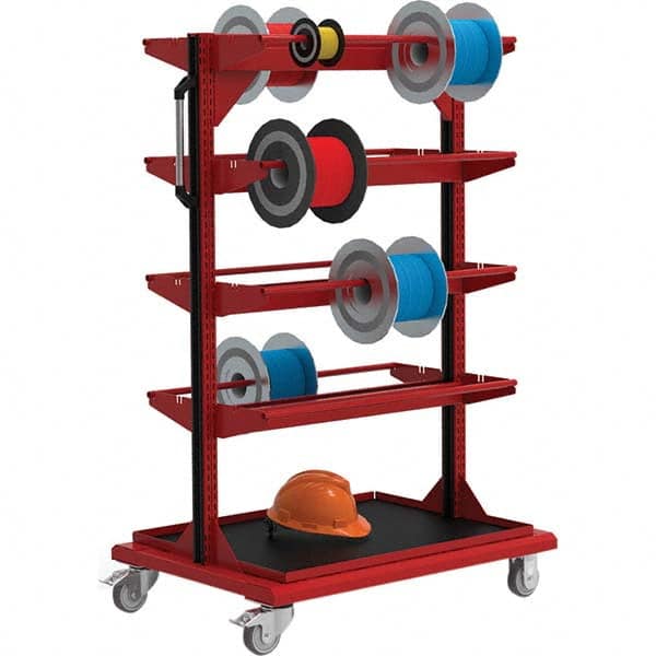 Rousseau Metal - Mobile Work Stands Type: Mobile Work Stand Width (Inch): 38 - Exact Industrial Supply