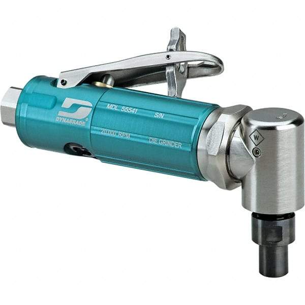 Dynabrade - Air Die Grinders Type: Angle Die Grinder Collet Size (Inch): 1/4 - Exact Industrial Supply