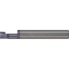 Micro 100 - Boring Bars; Minimum Bore Diameter (Decimal Inch): 0.1100 ; Minimum Bore Diameter (mm): 2.800 ; Maximum Bore Depth (Decimal Inch): 0.1500 ; Material: Solid Carbide ; Boring Bar Type: Boring ; Shank Diameter (Decimal Inch): 0.1250 - Exact Industrial Supply