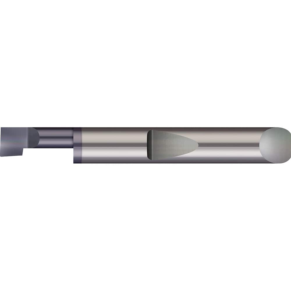 Micro 100 - Boring Bars; Minimum Bore Diameter (Decimal Inch): 0.3200 ; Maximum Bore Depth (Decimal Inch): 1.2500 ; Maximum Bore Depth (Inch): 1-1/4 ; Material: Solid Carbide ; Boring Bar Type: Boring ; Shank Diameter (Decimal Inch): 0.3750 - Exact Industrial Supply