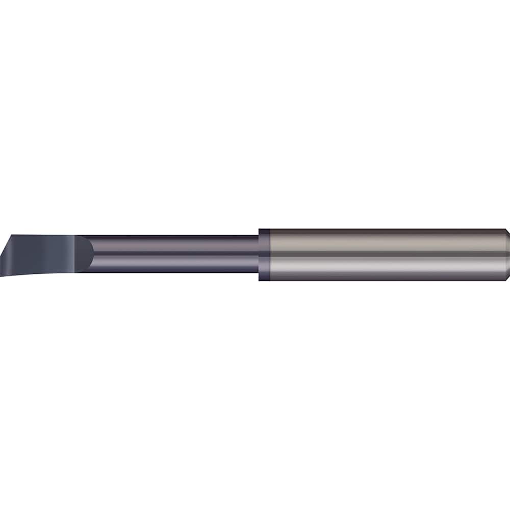 Micro 100 - Boring Bars; Minimum Bore Diameter (Decimal Inch): 0.0550 ; Minimum Bore Diameter (mm): 1.400 ; Maximum Bore Depth (Decimal Inch): 0.3750 ; Maximum Bore Depth (Inch): 3/8 ; Material: Solid Carbide ; Boring Bar Type: Boring - Exact Industrial Supply