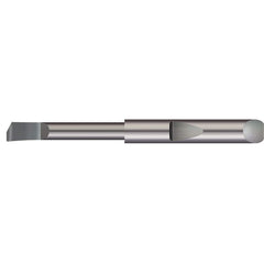 Micro 100 - Boring Bars; Minimum Bore Diameter (Decimal Inch): 0.2275 ; Maximum Bore Depth (Decimal Inch): 1.5000 ; Maximum Bore Depth (Inch): 1-1/2 ; Material: Solid Carbide ; Boring Bar Type: Boring ; Shank Diameter (Decimal Inch): 0.2500 - Exact Industrial Supply