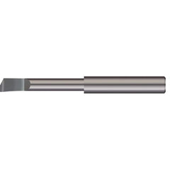 Micro 100 - Boring Bars; Minimum Bore Diameter (Decimal Inch): 0.0550 ; Minimum Bore Diameter (mm): 1.400 ; Maximum Bore Depth (Decimal Inch): 0.2500 ; Maximum Bore Depth (Inch): 1/4 ; Material: Solid Carbide ; Boring Bar Type: Boring - Exact Industrial Supply
