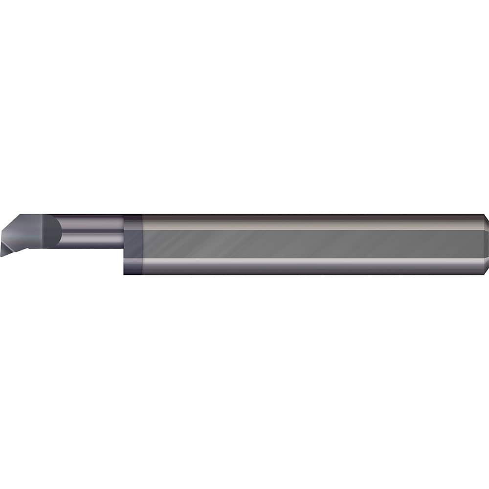 Micro 100 - Boring Bars; Minimum Bore Diameter (Decimal Inch): 0.2300 ; Maximum Bore Depth (Decimal Inch): 0.7500 ; Maximum Bore Depth (Inch): 3/4 ; Material: Solid Carbide ; Boring Bar Type: Boring ; Shank Diameter (Decimal Inch): 0.3125 - Exact Industrial Supply
