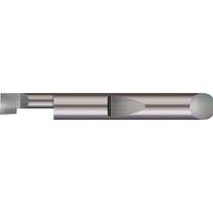 Micro 100 - Boring Bars; Minimum Bore Diameter (Decimal Inch): 0.1800 ; Maximum Bore Depth (Decimal Inch): 0.5000 ; Maximum Bore Depth (Inch): 1/2 ; Material: Solid Carbide ; Boring Bar Type: Boring ; Shank Diameter (Decimal Inch): 0.2500 - Exact Industrial Supply