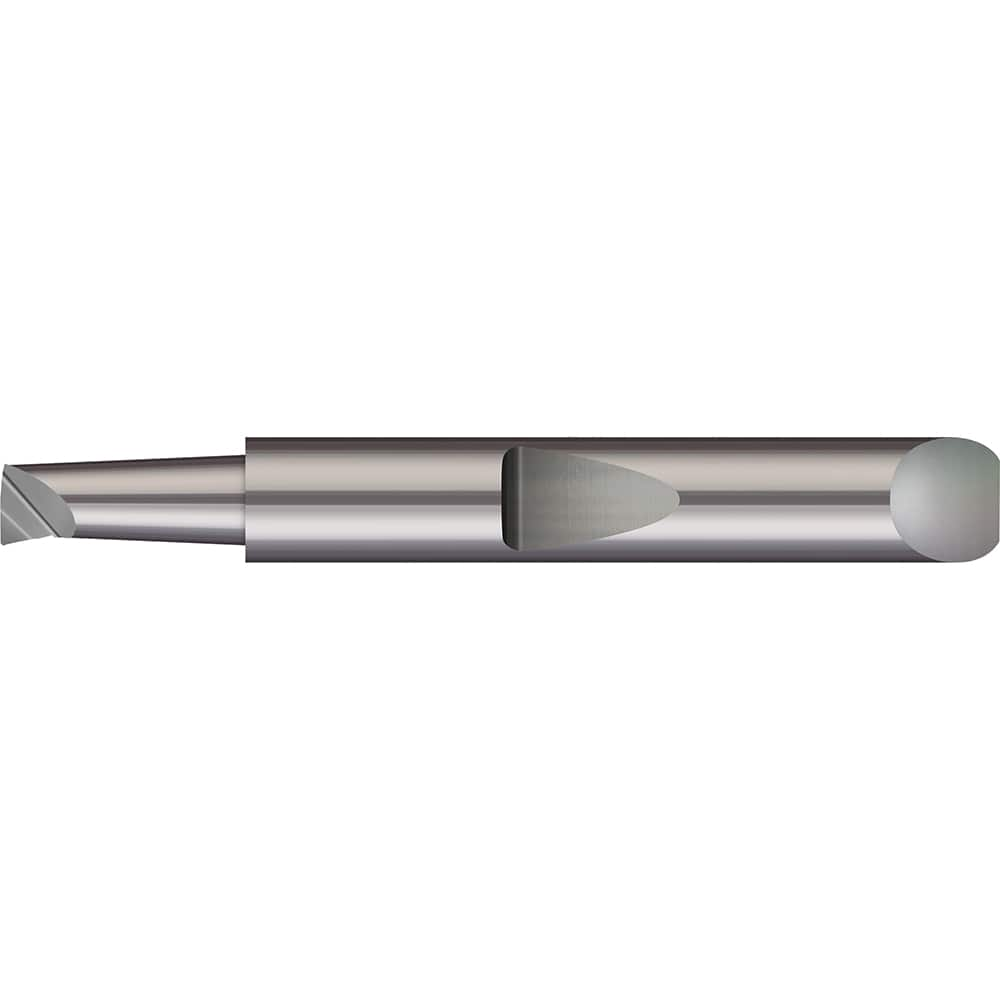 Micro 100 - Boring Bars; Minimum Bore Diameter (Decimal Inch): 0.1500 ; Maximum Bore Depth (Decimal Inch): 0.5000 ; Maximum Bore Depth (Inch): 1/2 ; Material: Solid Carbide ; Boring Bar Type: Boring ; Shank Diameter (Decimal Inch): 0.2500 - Exact Industrial Supply