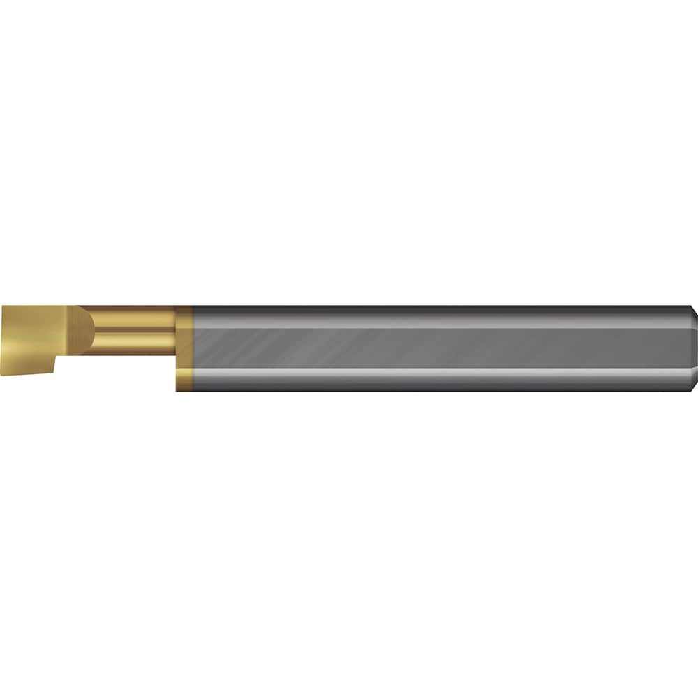 Micro 100 - Boring Bars; Minimum Bore Diameter (Decimal Inch): 0.2300 ; Maximum Bore Depth (Decimal Inch): 0.4000 ; Material: Solid Carbide ; Boring Bar Type: Boring ; Shank Diameter (Decimal Inch): 0.3125 ; Shank Diameter (Inch): 5/16 - Exact Industrial Supply