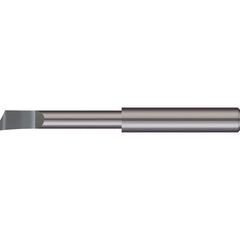 Micro 100 - Boring Bars; Minimum Bore Diameter (mm): 0.450 ; Maximum Bore Depth (mm): 2.00 ; Material: Solid Carbide ; Boring Bar Type: Boring ; Shank Diameter (mm): 3.0000 ; Overall Length (mm): 38.0000 - Exact Industrial Supply