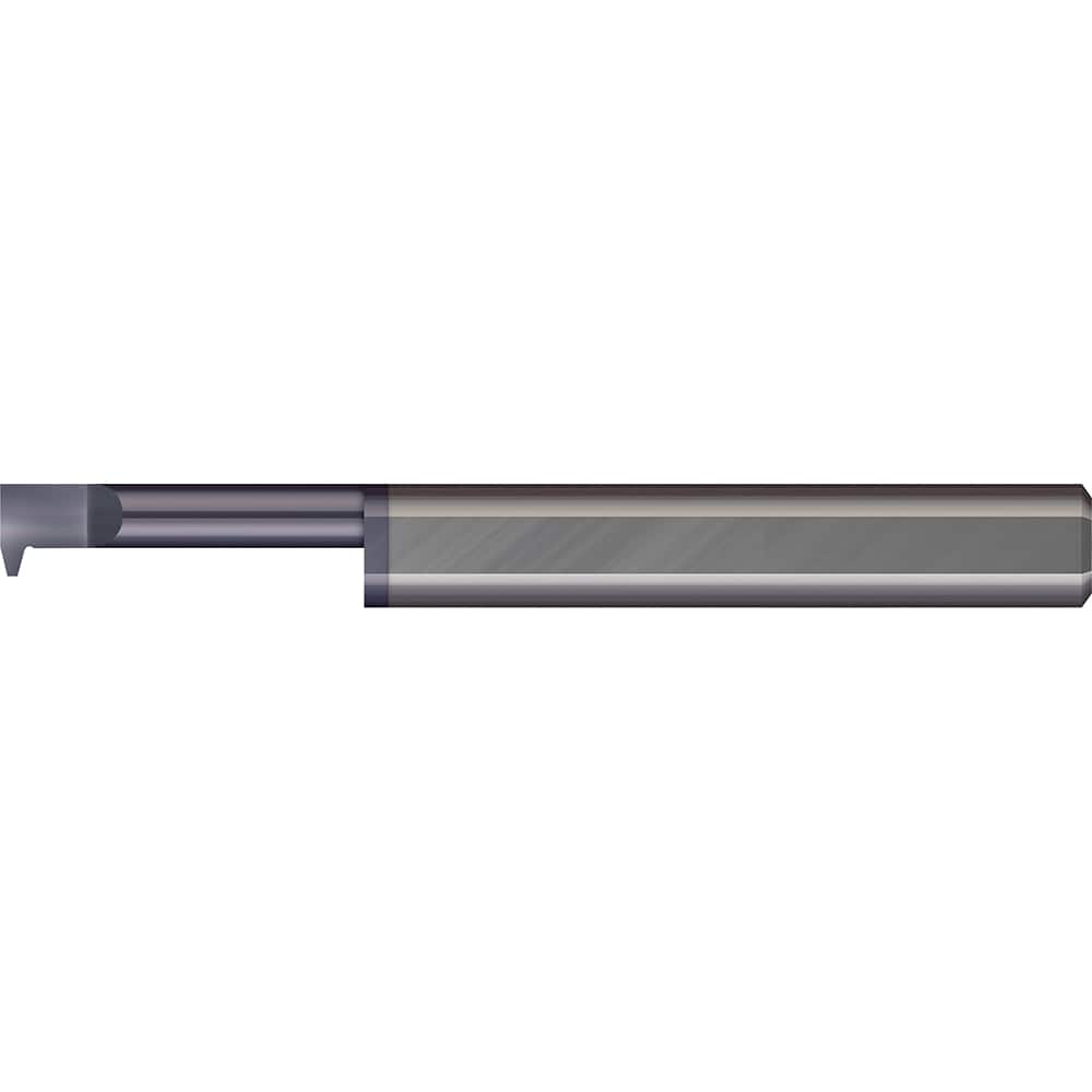 Micro 100 - Single Point Threading Tools; Thread Type: ACME Internal ; Material: Solid Carbide ; Profile Angle: 29 ; Threading Diameter (Decimal Inch): 0.4900 ; Cutting Depth (Decimal Inch): 1.5000 ; Maximum Threads Per Inch: 10 - Exact Industrial Supply