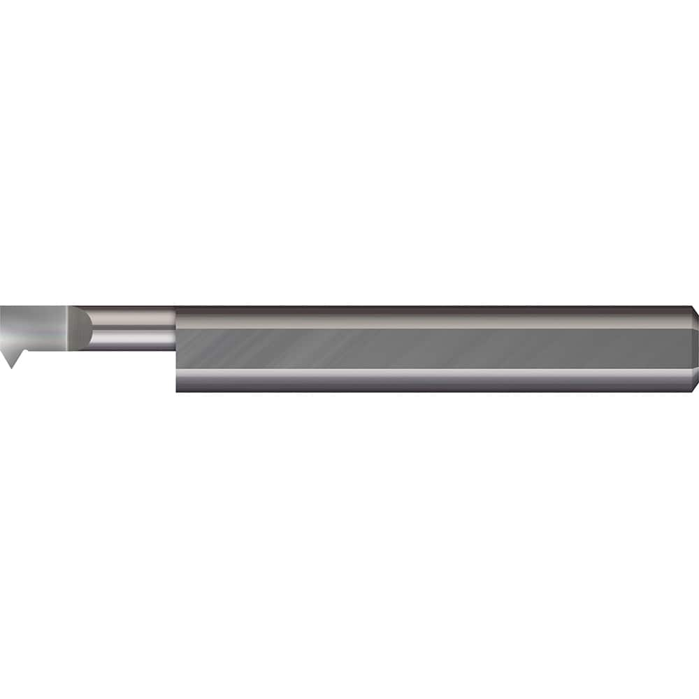 Micro 100 - Single Point Threading Tools; Thread Type: Internal ; Material: Solid Carbide ; Profile Angle: 60 ; Threading Diameter (Decimal Inch): 0.3200 ; Cutting Depth (Decimal Inch): 1.8000 ; Maximum Threads Per Inch: 32 - Exact Industrial Supply