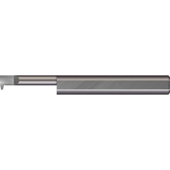 Micro 100 - Single Point Threading Tools; Thread Type: ACME Internal ; Material: Solid Carbide ; Profile Angle: 29 ; Threading Diameter (Decimal Inch): 0.3600 ; Cutting Depth (Decimal Inch): 0.7500 ; Maximum Threads Per Inch: 12 - Exact Industrial Supply