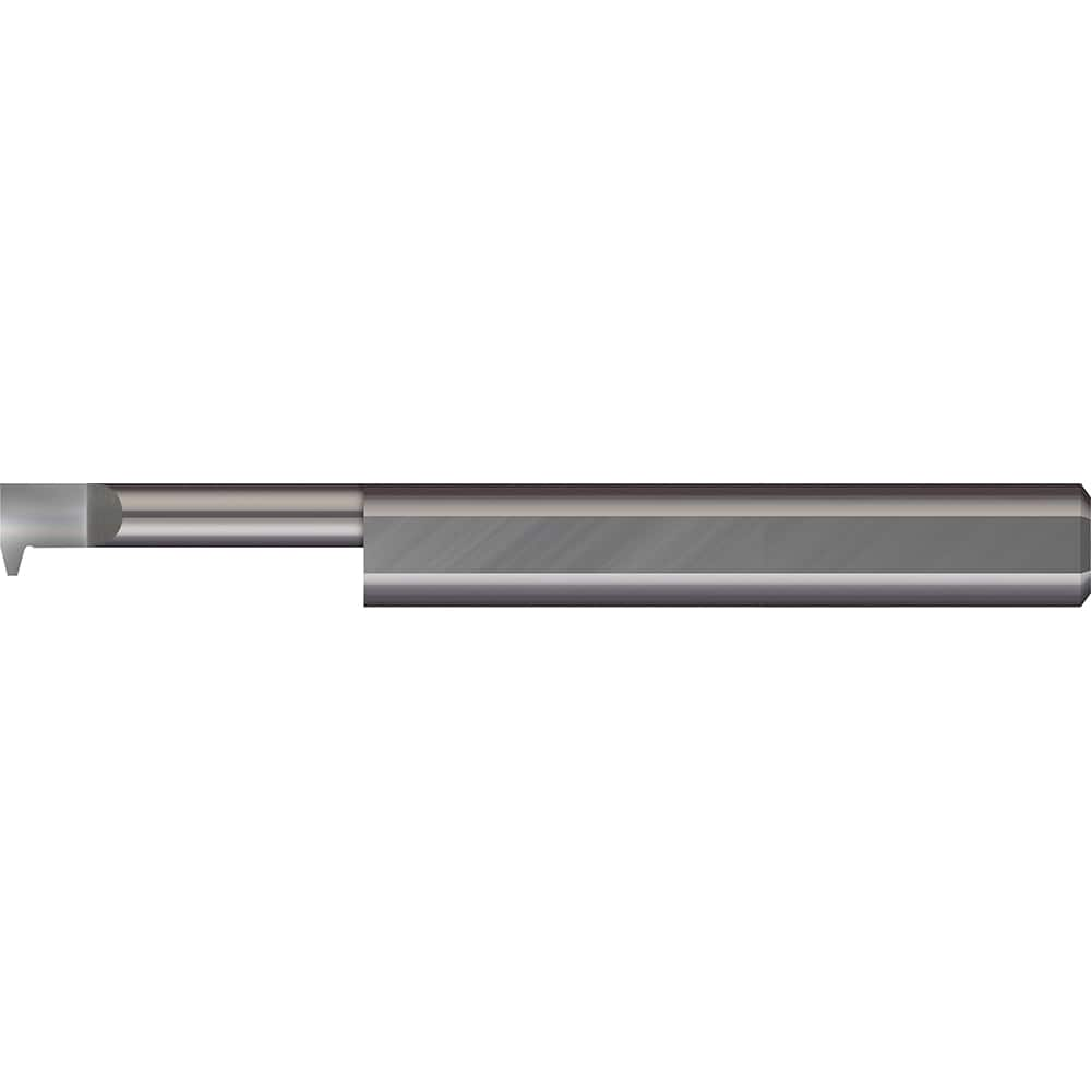 Micro 100 - Single Point Threading Tools; Thread Type: ACME Internal ; Material: Solid Carbide ; Profile Angle: 29 ; Threading Diameter (Decimal Inch): 0.4900 ; Cutting Depth (Decimal Inch): 2.0000 ; Maximum Threads Per Inch: 6 - Exact Industrial Supply