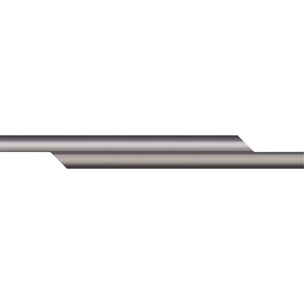 Micro 100 - Tool Bit Blanks; Material: Solid Carbide ; End Shape: Split End ; Width/Diameter (Inch): 1/2 ; Overall Length (Inch): 3 - Exact Industrial Supply