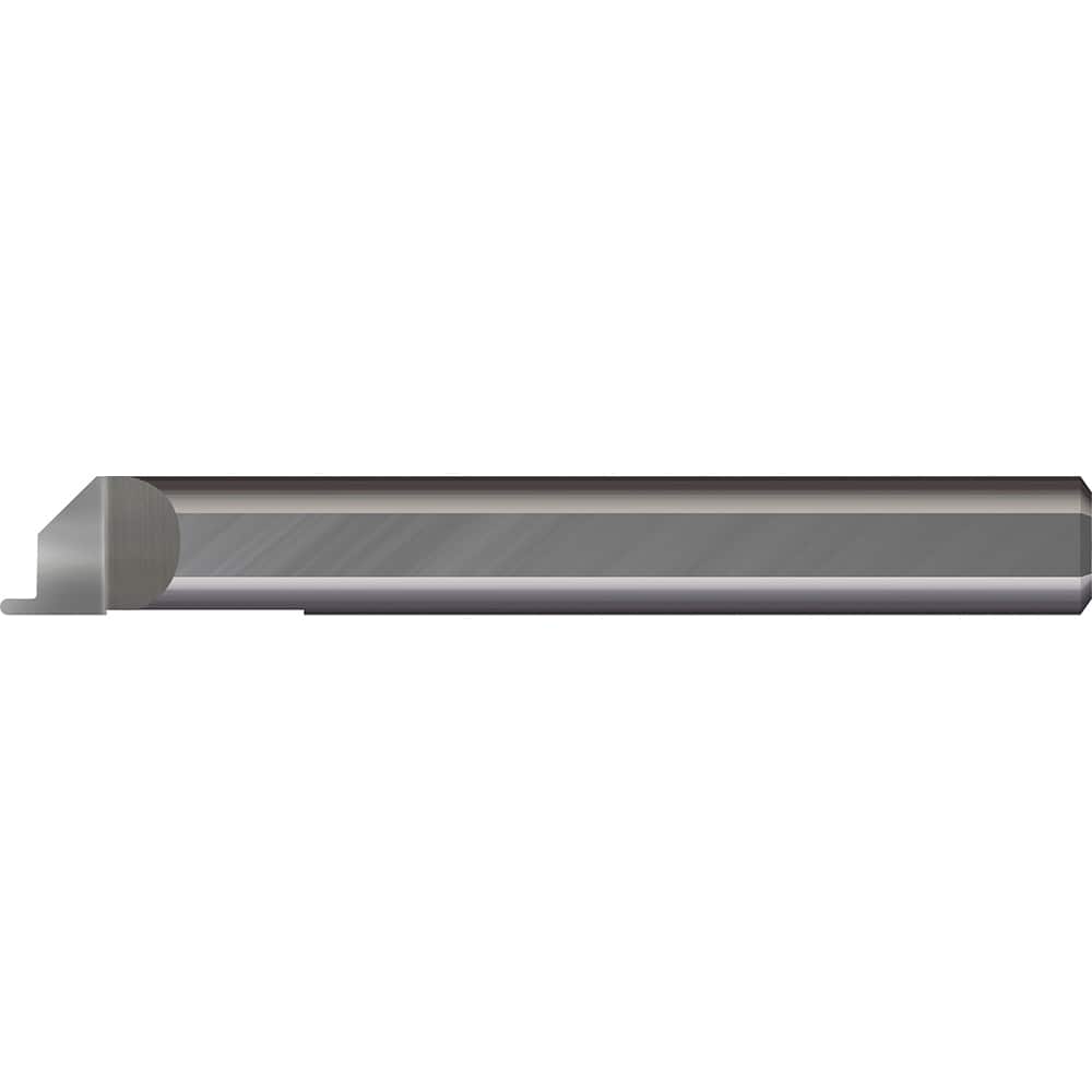 Micro 100 - Grooving Tools; Grooving Tool Type: Face ; Material: Solid Carbide ; Shank Diameter (Decimal Inch): 0.3750 ; Shank Diameter (Inch): 3/8 ; Groove Width (Decimal Inch): 0.1250 ; Projection (Decimal Inch): 0.1000 - Exact Industrial Supply