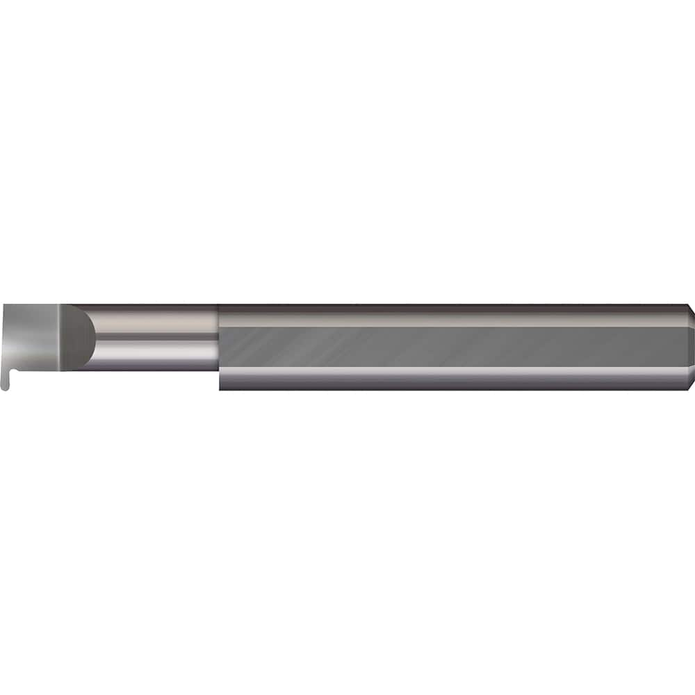 Micro 100 - Grooving Tools; Grooving Tool Type: Full Radius ; Material: Solid Carbide ; Shank Diameter (Decimal Inch): 0.3125 ; Shank Diameter (Inch): 5/16 ; Groove Width (Decimal Inch): 0.0330 ; Projection (Decimal Inch): 0.1000 - Exact Industrial Supply