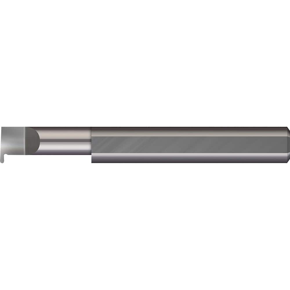 Micro 100 - Grooving Tools; Grooving Tool Type: Full Radius ; Material: Solid Carbide ; Shank Diameter (Decimal Inch): 0.5000 ; Shank Diameter (Inch): 1/2 ; Groove Width (Decimal Inch): 0.1250 ; Projection (Decimal Inch): 0.1500 - Exact Industrial Supply